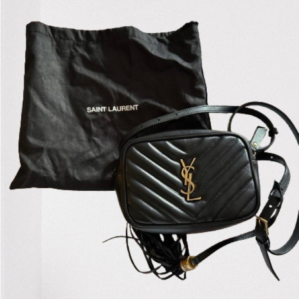Saint Laurent Lou Belt Bag in Quilted Leather